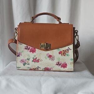 Disney Princesses Floral Tan Women's Bag
